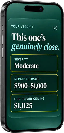 Repair or Replace verdict on a phone